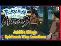 All 7 jubilife village spiritomb wisp locations in pokmon legends arceus