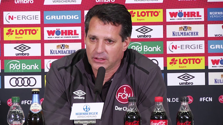 Pressekonferenz nach Kaiserslautern