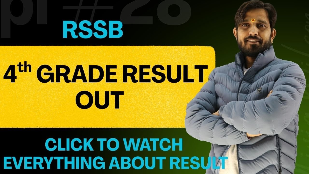 4TH GRADE RESULT ने रचा इतिहास I 4TH GRADE RESULT OUT INCREDIBLE MERIT I RSSB