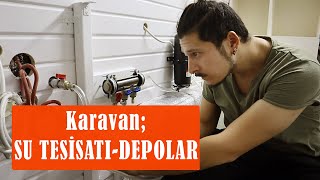 Karavan Yapımı 12 Su Tesi̇satimiz Ve Temi̇z - Ki̇rli̇ Su Deposu Montaji