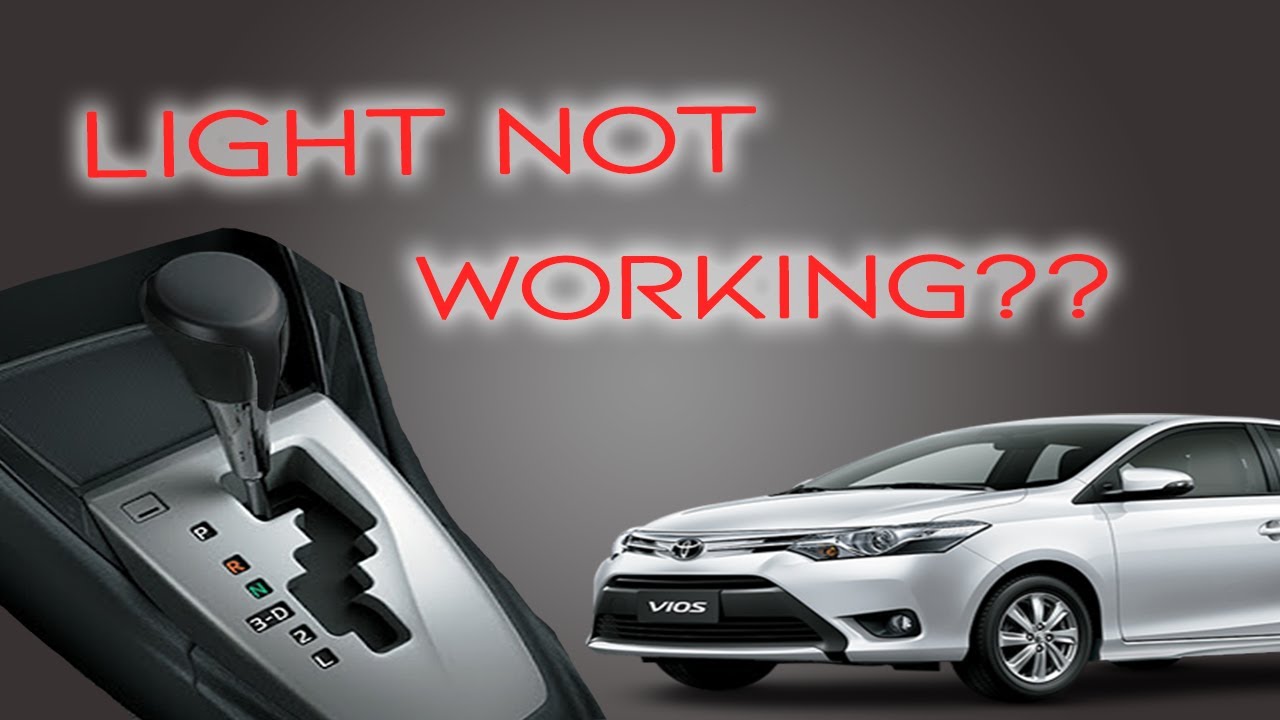 GEAR SHIFTER PANEL LIGHT REPLACEMENT - TOYOTA VIOS/YARIS/BELTA