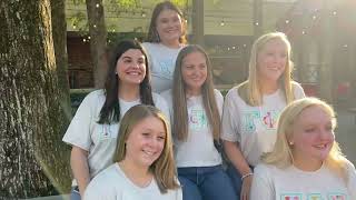 Gamma Phi Beta Eta Upsilon sisterhood video Fall 2022