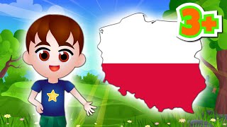 🤍❤️ Polska dla dzieci - Bajki edukacyjne ❤️🤍