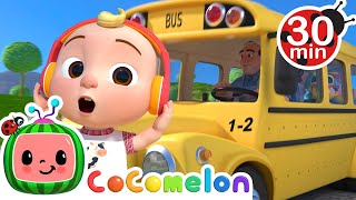 THE WHEEL ON THE BUS | @CoComelon |🚌Wheels on the BUS Songs! | 🚌Nursery Rhymes for Kids