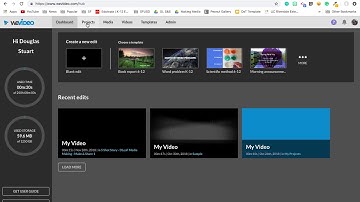 Create WeVideo Account & Video in Project Folder