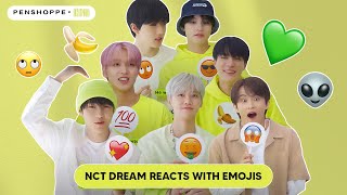 NCT DREAM reacts with emojis 💚