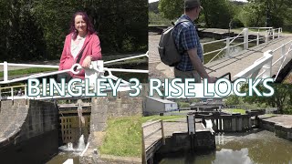 BINGLEY THREE RISE LOCKS