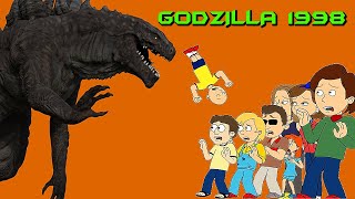 Caillou Gets Grounded: Caillou Goes To Movie Theater & Ruins Godzilla For Everyone & Gets Grounded!