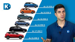 TOP 10 AUTO per chi ha 20.000 euro