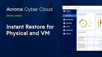 Instant Restore for Physical and VM | Acronis Cyber Backup Cloud | Acronis Cyber Cloud Demo Series