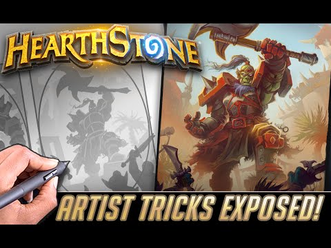 Hearthstone artist tricks EXPOSED!