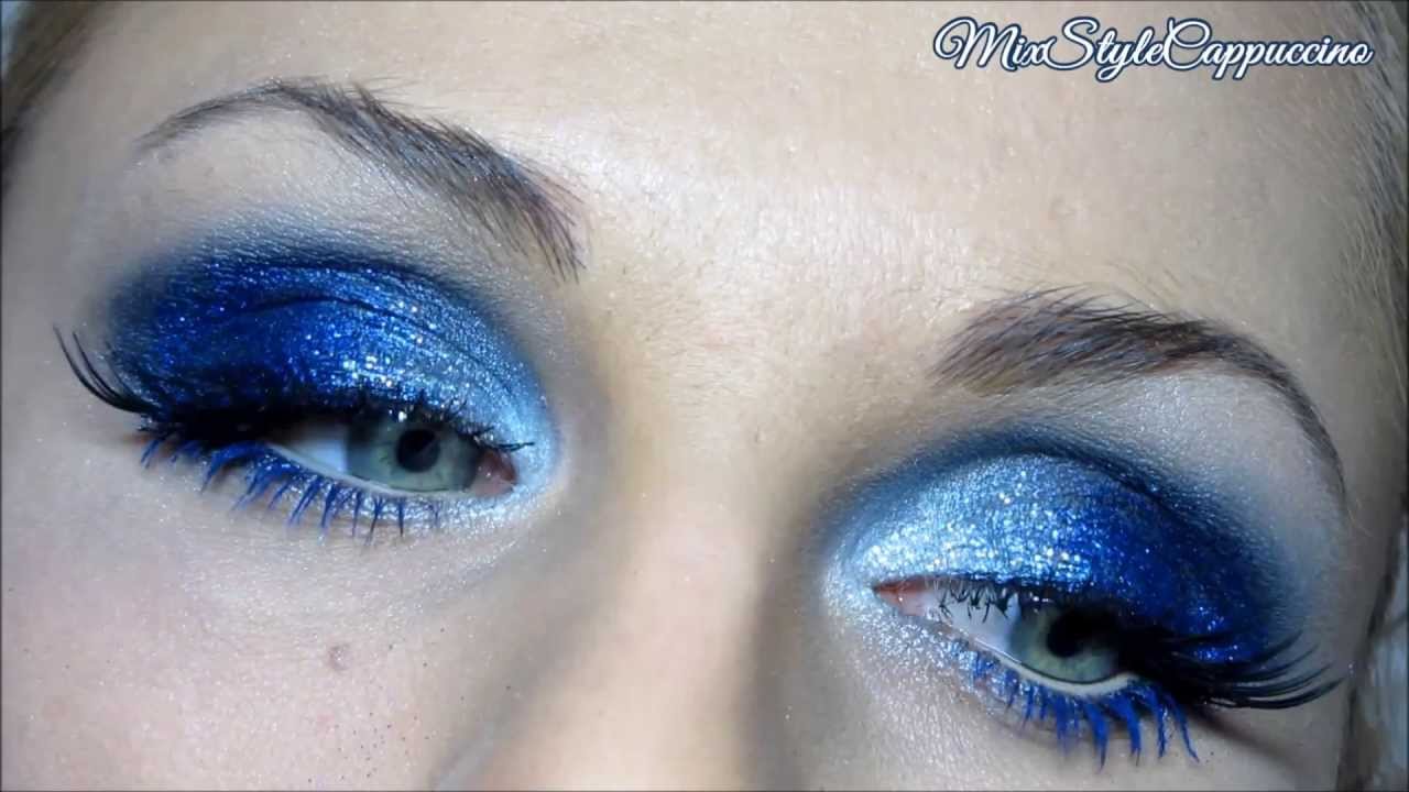 Smoky eyes в синих тонах Smoky eyes в синих тонах