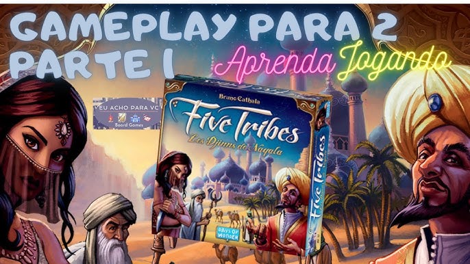 Five Tribes - Como se faz o setup? - Board game Galapagos Jogos e Days of  Wonder 