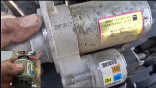 Troubleshooting on Starter Motor of Kia Optima 2017.