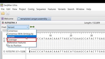 DNASTAR - Reference-guided Sanger sequence assembly in SeqMan Ultra 17.0 and 17.1