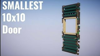 [Outdated] SMALLEST 10x10 PISTON DOOR  1.12+ 952 Blocks