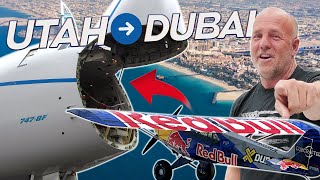 We Next Day Aired the Red Bull Airplane Inside of a 747 to Dubai