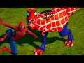 The new trex spiderman godzilla 1998 ironman captain america fight 