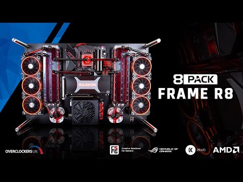 8PACK FRAME R8 - The Ultimate Wall Mounted Gaming PC