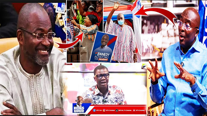 BREAK!! Kennedy Agyapong's boy cr@shes Bawumia and Kyei Mensah Bonsu