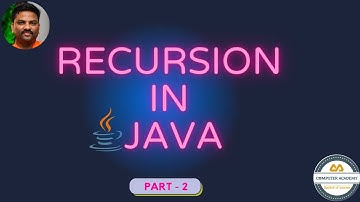 Recursion in Java  ( PART - 2 ) | Recursive Function | Java | Class 11th | class 12th | ISC