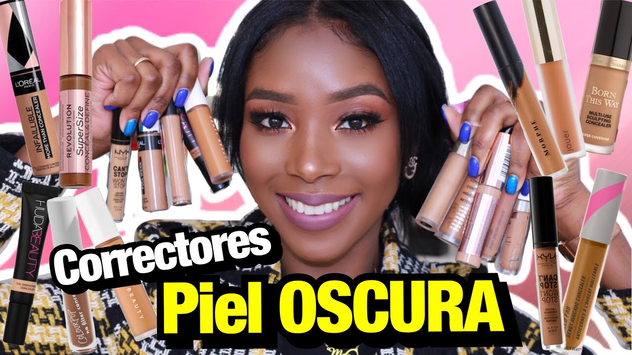 CORRECTORES PARA PIELES OSCURAS, MORENAS, NEGRAS | Mary Pulido