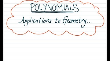 Polynomial Applications To Geometry