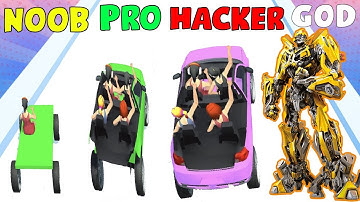 NOOB vs PRO vs HACKER vs GOD in Assemble Run 3D