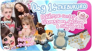 I Traveled To Space?? Day 1 - Ikebukuro, Sky Circus, Pokémon Center Abipop In Japan 3 - 2017
