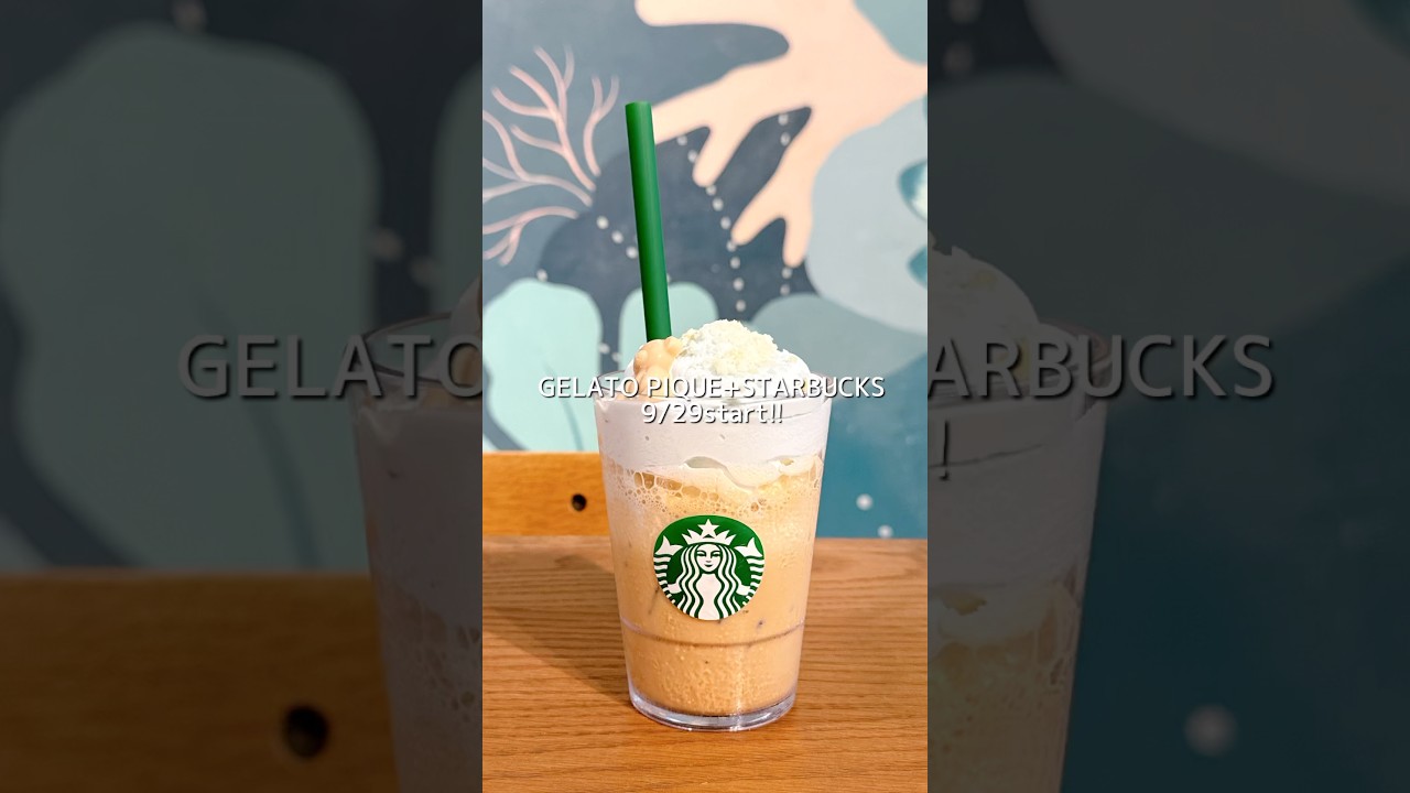 GELATO PIQUE + STARBUCKS] Their first collaboration was so cute