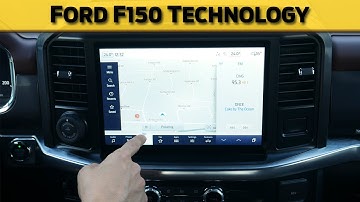 How to Use Factory Navigation in the Ford F150 Sync 4 (2022 - 2024 models)