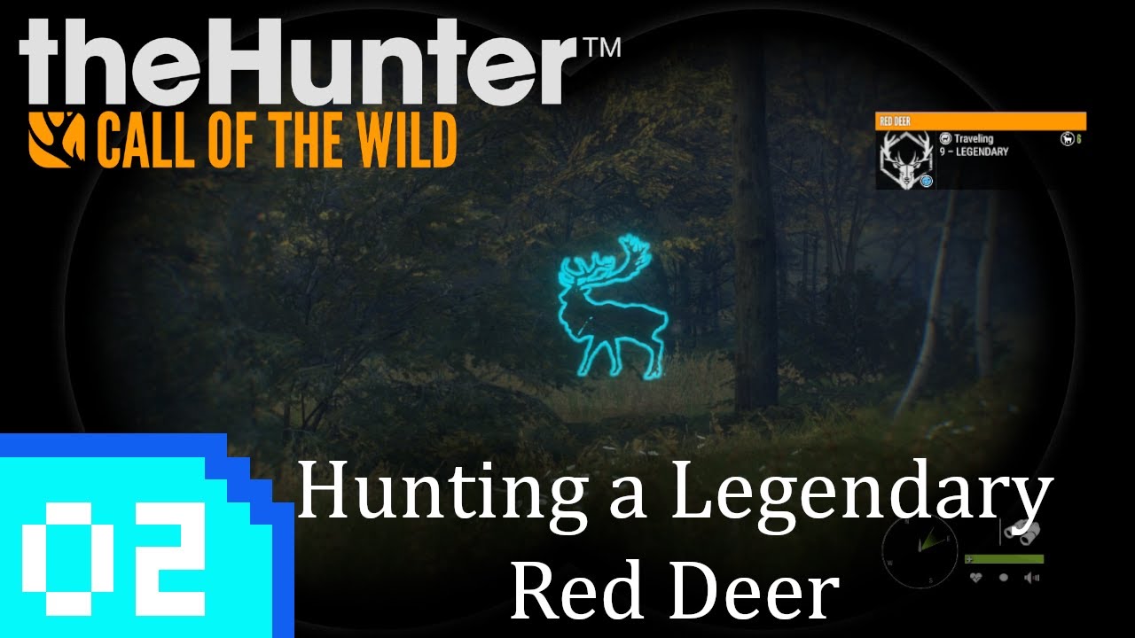 Hunting for a Legendary Red Deer The Hunter Call of the wild Ep 2