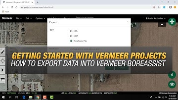 Exporting a bore plan from Vermeer Projects into Vermeer BoreAssist