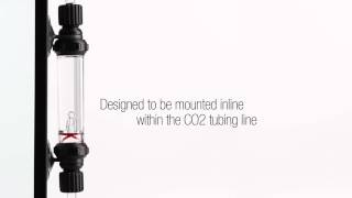 Precision CO2 Bubble Counter with Build in check valve