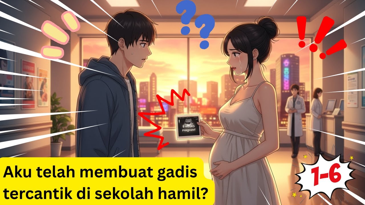 Ep 1-6  - Aku pergi donor sperma, tak sengaja bertemu teman sekelas cantik yang sedang periksa hamil