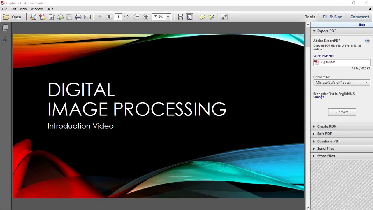 1. Digital Image Processing Content Introduction - YouTube