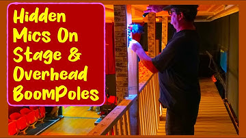 On a Theatre Set with a Zoom F8n Pro & My Røde Go II Wireless Mics