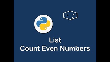 list count even numbers in python 😀