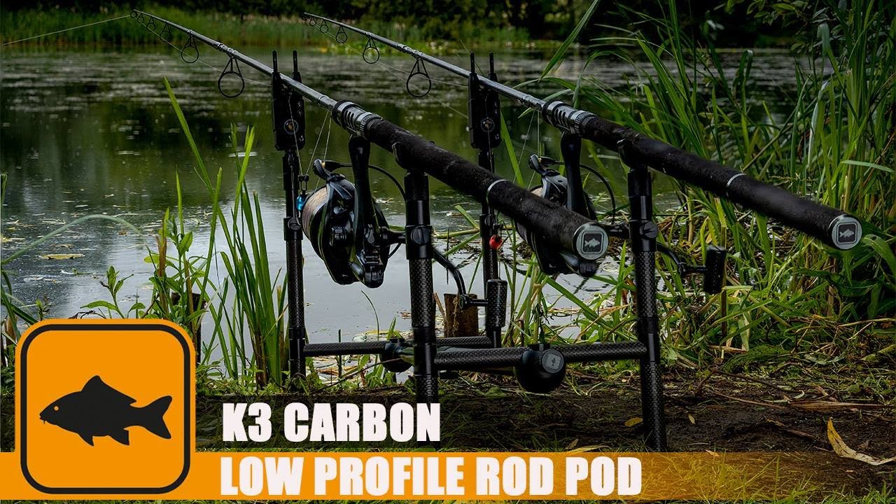 72686 BRAND NEW Prologic K3 Carbon Low Profile 2 Rod Pod Free Delivery 