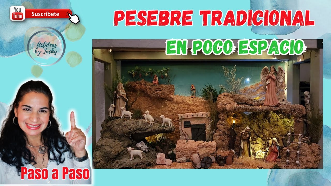Как собрать простой рождественский вертеп в небольшом пространстве шаг за шагом | Сделай сам |