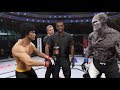 Bruce Lee vs. Terminator (EA Sports UFC 2)