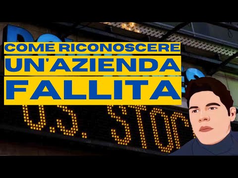 Z-Score: come riconoscere una azienda fallita