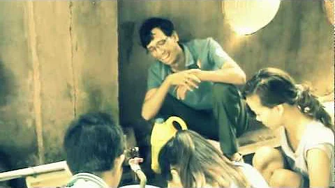 Chuẩn bị nấu ăn tại mái ấm Hoa Hồng, Củ Chi 19/08/2012