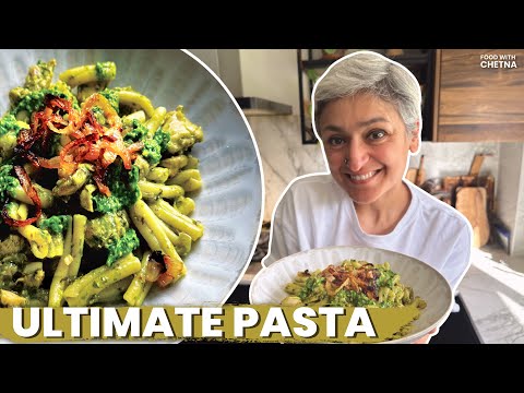 WILD GARLIC CHICKEN PASTA - a must try easy healthy pasta recipe!