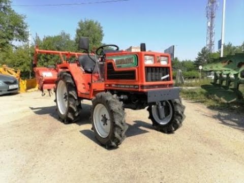 Японский Мини-трактор Hinomoto
