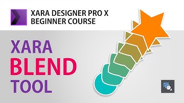 Blend objects using the Blend Tool in Xara Designer Pro X