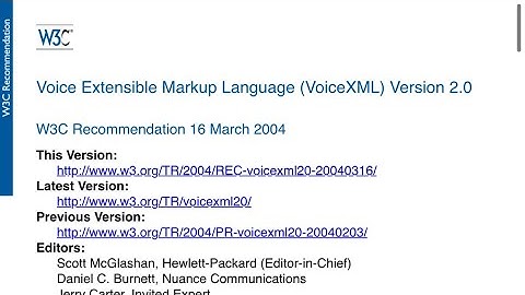 Update Database with VoiceXML Demo