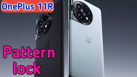 How To Set Screen Lock Pattern In Oneplus 11R, Screen Lock Password Setting, How To Set