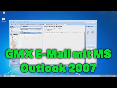 GMX E-Mail mit Microsoft Outlook 2007