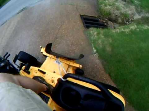 Cub Cadet Gt2554 Deck Washing System Youtube